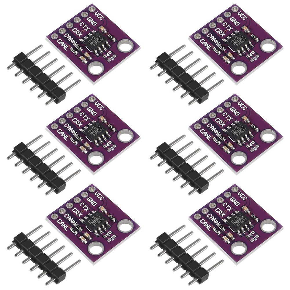 6 PCS MCP2551 High Speed CAN Protocol Controller Bus Interface Module Board