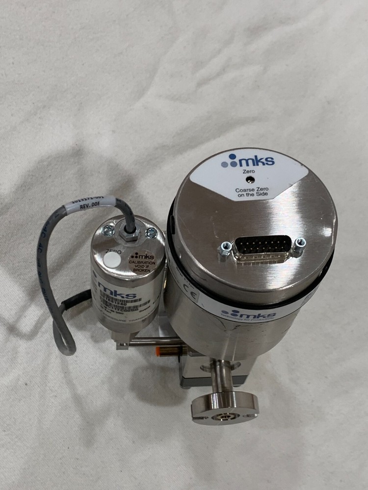 MKS Baratron Capacitance Manometer CV7627D-05 Baratron Isolation System