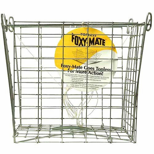 Foxy-Mate 120T Stackable Topless Crab Trap / Traps Case Lot of 12