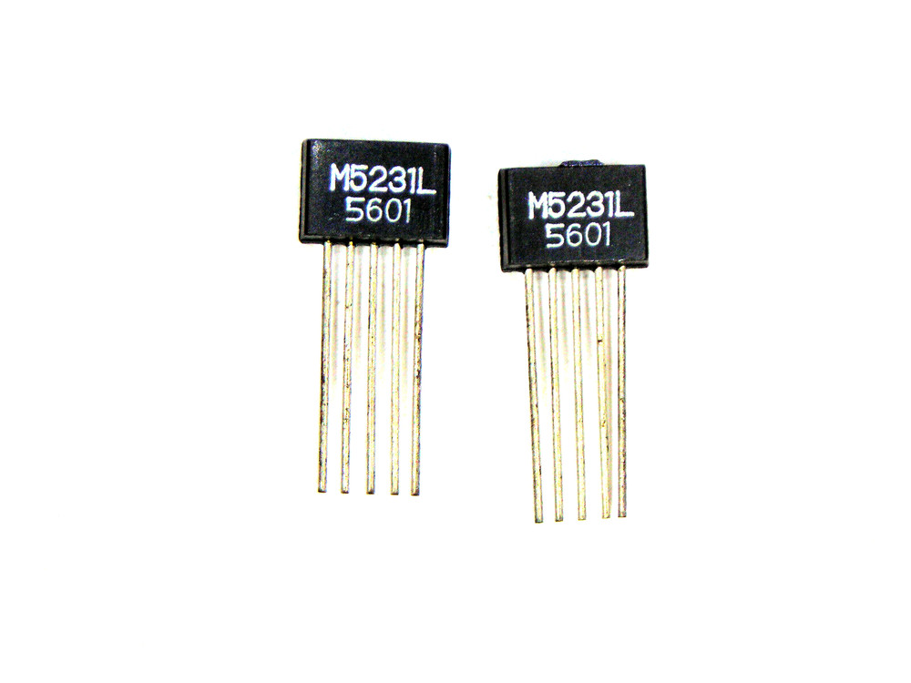 M5231L  "Original" Mitsubishi  5P SIP IC  1 pc