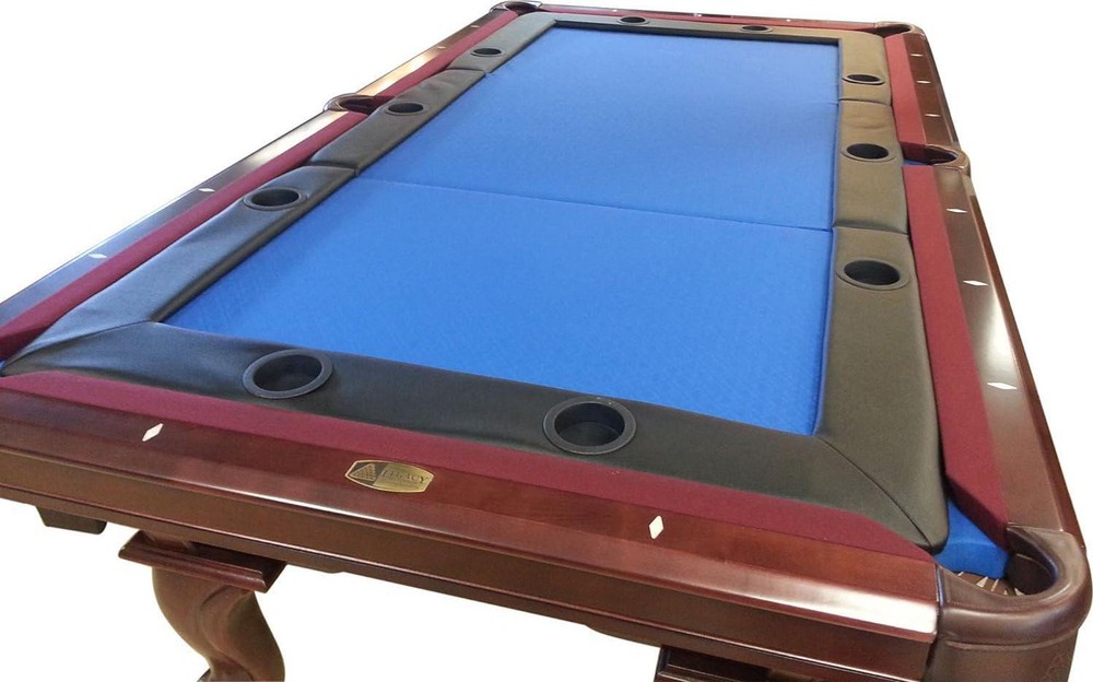 Poker Table Convertible Top For Standard 8 Ft Pool Table - Tri Fold for Storage