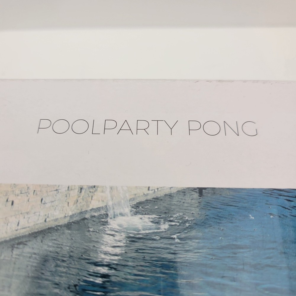 Pool Party Floating Beer Pong Cooler
