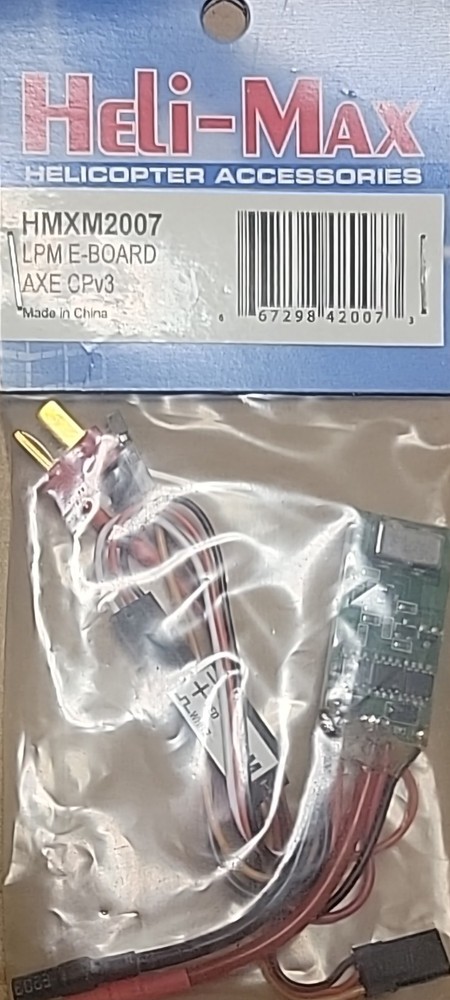 Heli-Max HMXM2007 LPM E-Board for the Axe CPv3 helicopter
