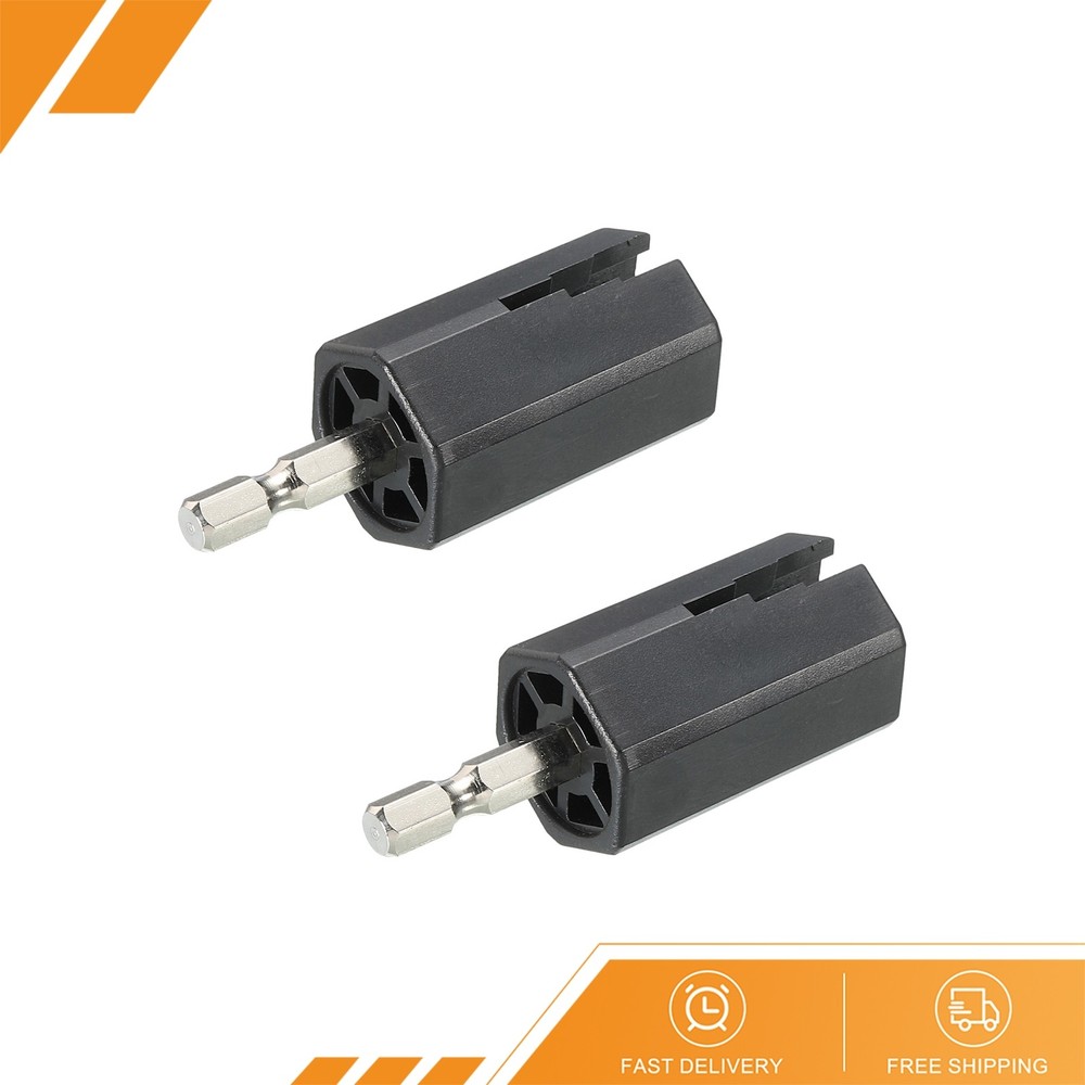 2 x Assemble Electric Drill Hex Guitar String Winder Head Peg Puller Repair