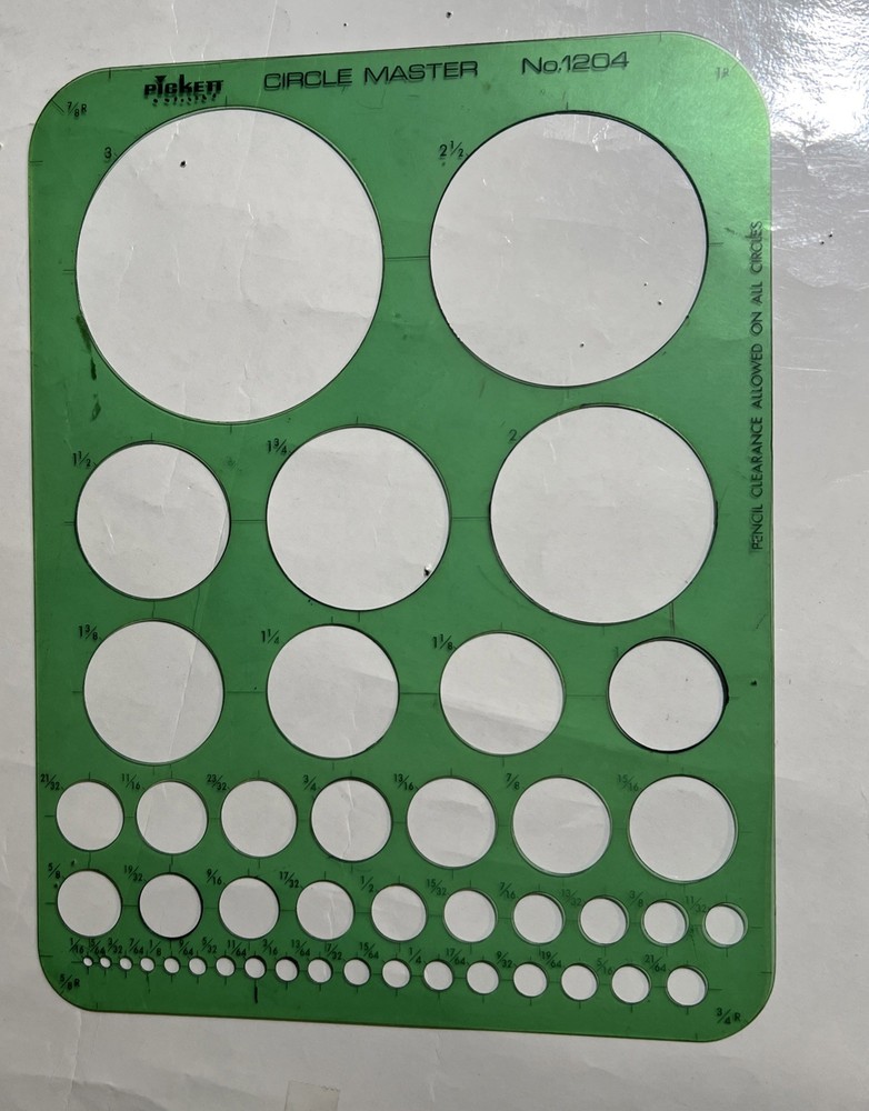 VTG Lot 3 Architectural Engineer Engineering Drafting Templates Tools Stencils