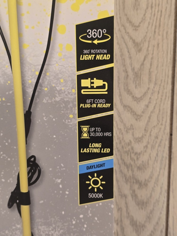 Performax 3000 Lumen Dual Head LED Work Light with Tripod