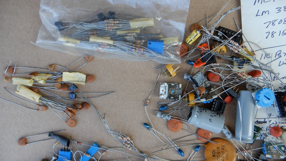 Vintage Assorted Electronics Components - Lot