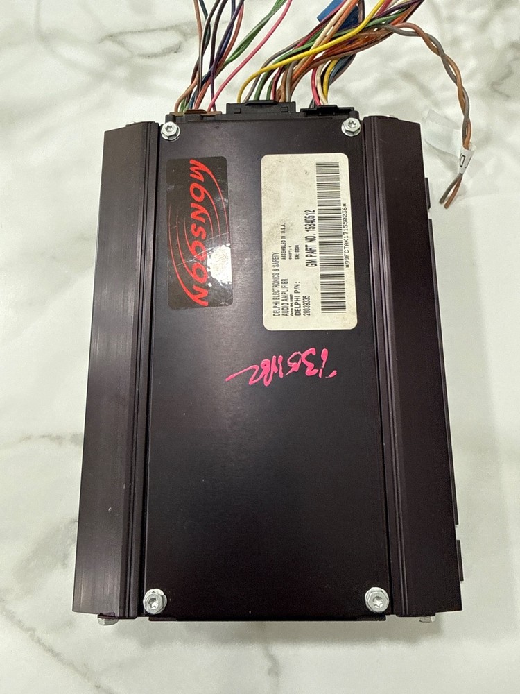 delphi audio amplifier 28039335