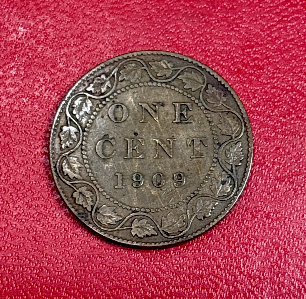 1909 Canada One Cent Coin! ENN Coins