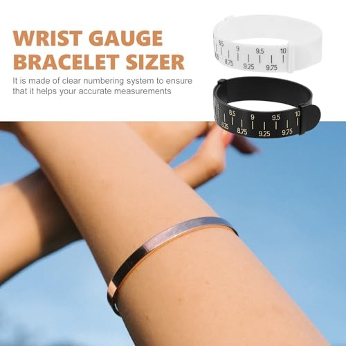 Bracelet Sizer Measuring Tool, 2Pcs Ring Sizer Wrist Measuring Tool Wrist