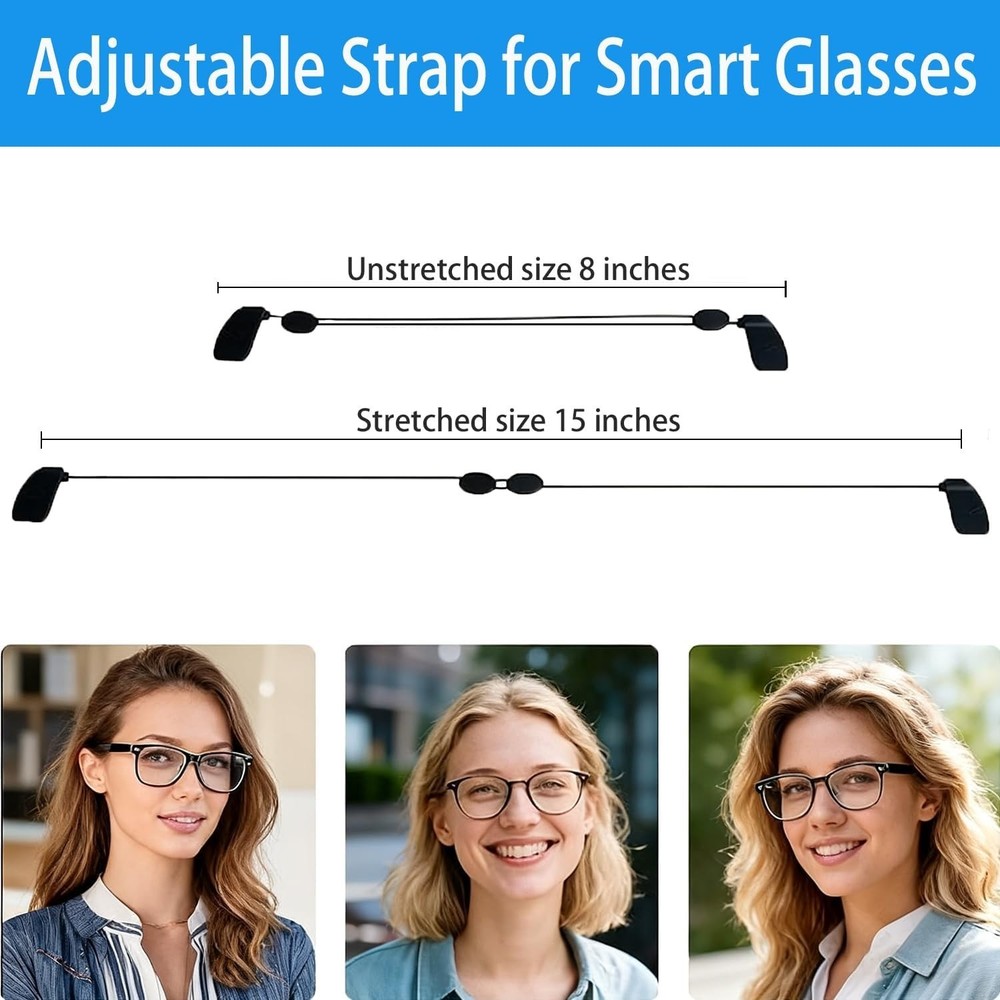 Smart Glasses Accessory Bundle: Privacy, Comfort, and Cleaning Solutions