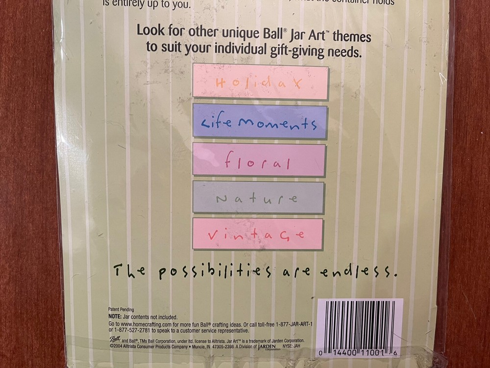 Ball Jar Art - Pine Trees