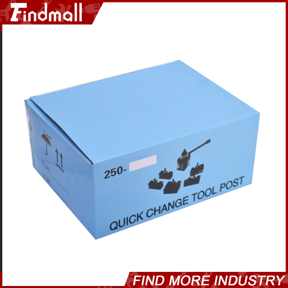 6Pcs Swing Dia 12" AXA Size 250-111 Wedge Type Quick Change Tool Post Set