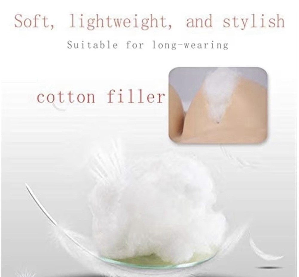 ALKANI Round Collar Artificial Realistic Silicone Breasts