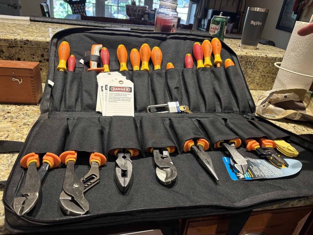 Electrician Tool Bag 1000 Volt