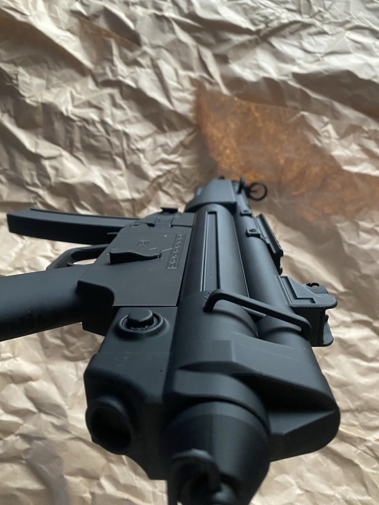 MP5 Basic Smg Prop Gun 1:1 Scale 3d Printed