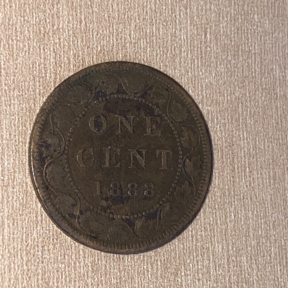 1888 Canada 1 One Large Cent-NICE