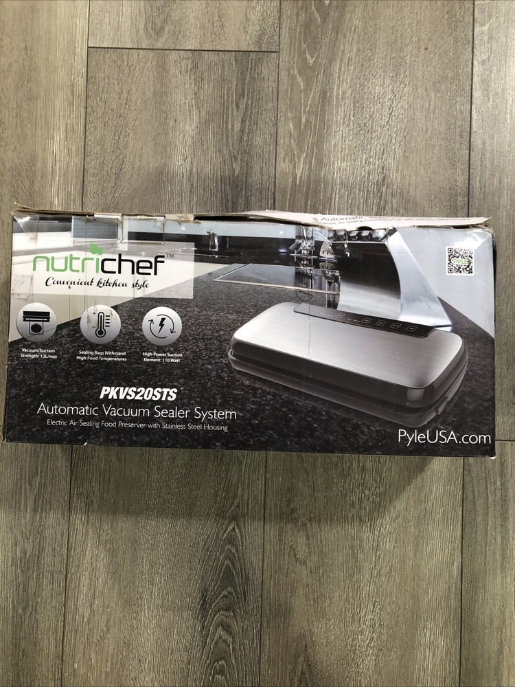 Nutrichef Automatic Vacuum Sealer System PKVS20STS