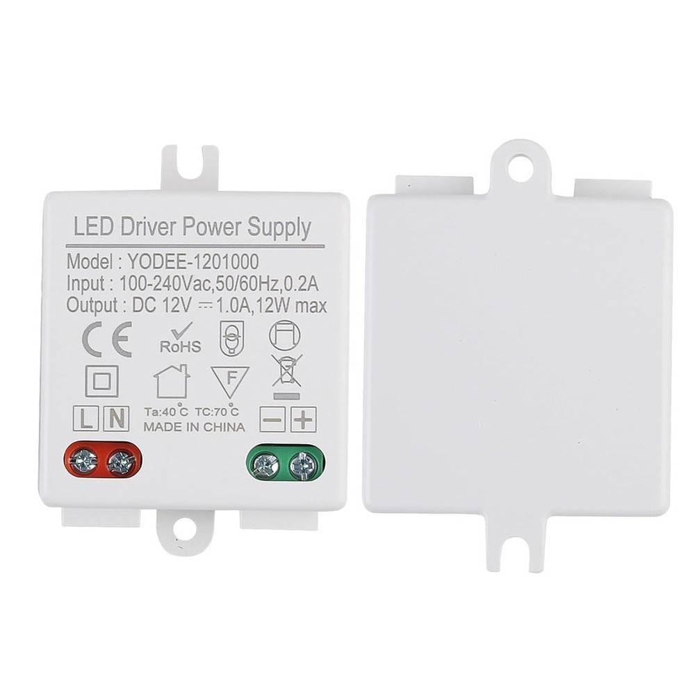 Silent Operation For False Ceilings 12V Lighting Driver Interior Lighting