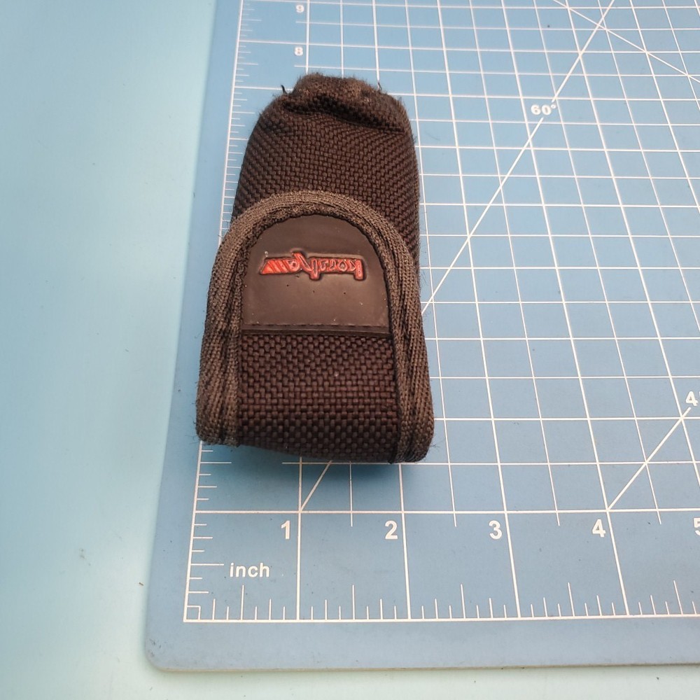 Vintage Kershaw Multitool Sheath Black Nylon Belt Pouch Case
