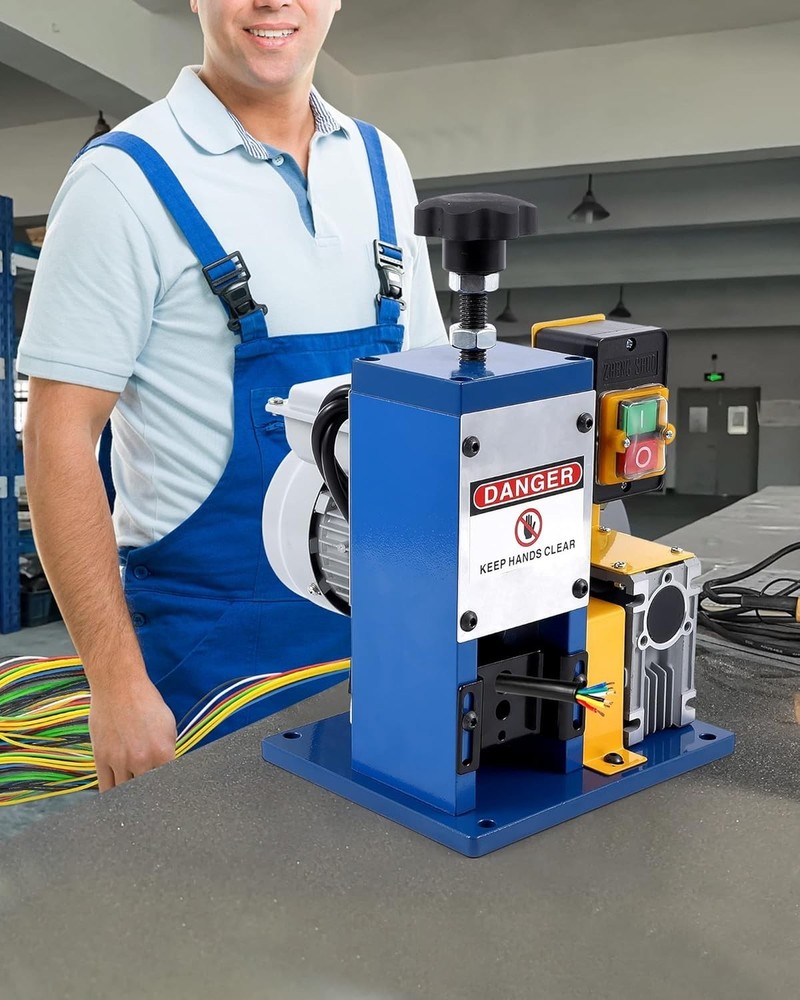 Electrical Wire Stripper Machine 60 ft/min Automatic Wire Stripper [0.06" -0....