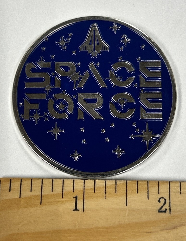 Department Of The US Space Force - Space Command Challenge Coin