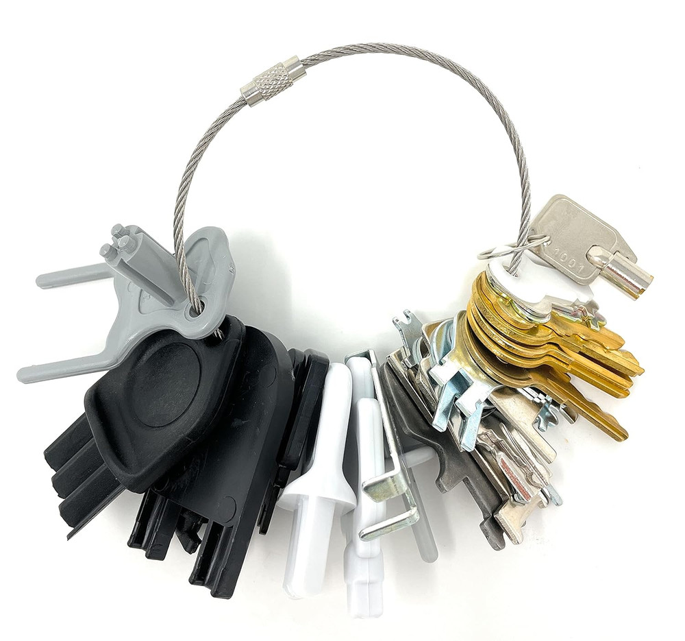 Master Dispenser Key Ring Set - 27 Most Popular Paper Towel