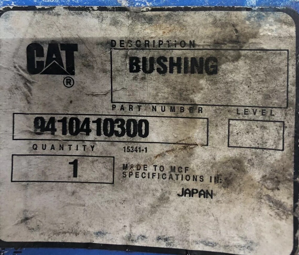 Cat Mcf 9410410300 Bushing