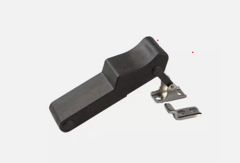 Whitecap Black Rubber Drawer Catch   6038