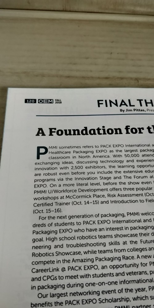 2018 OEM magazine packaging processing automation industry guide C3