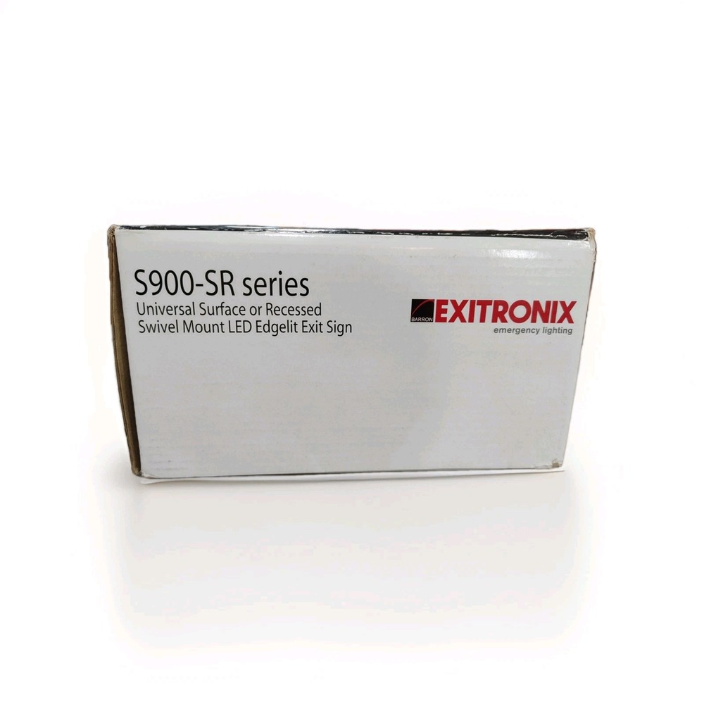 EXITRONIX S900-SR Series Exit Light