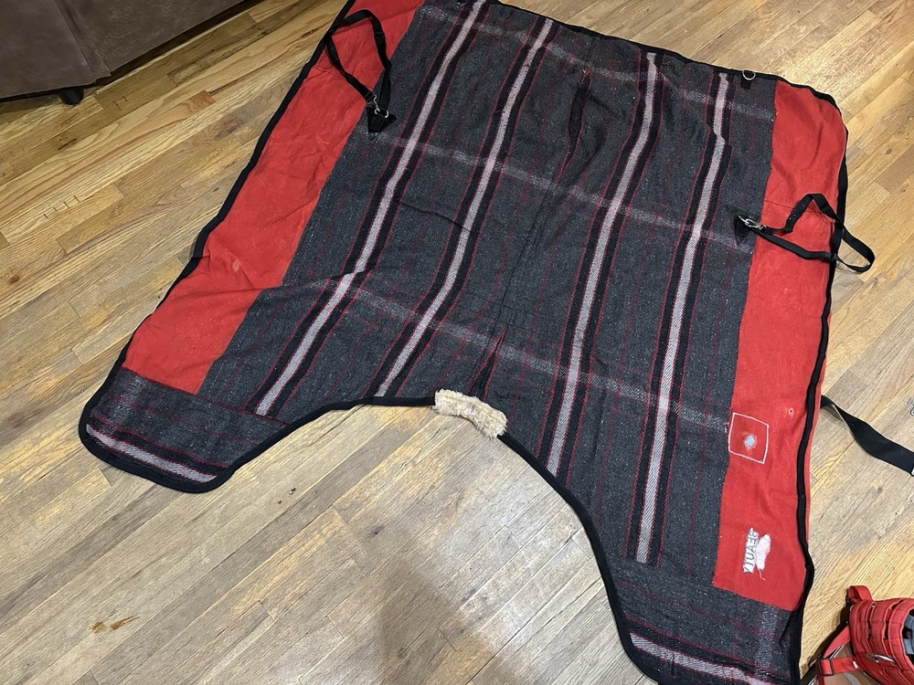 Horse Tack - 68” Red Canvas Blanket