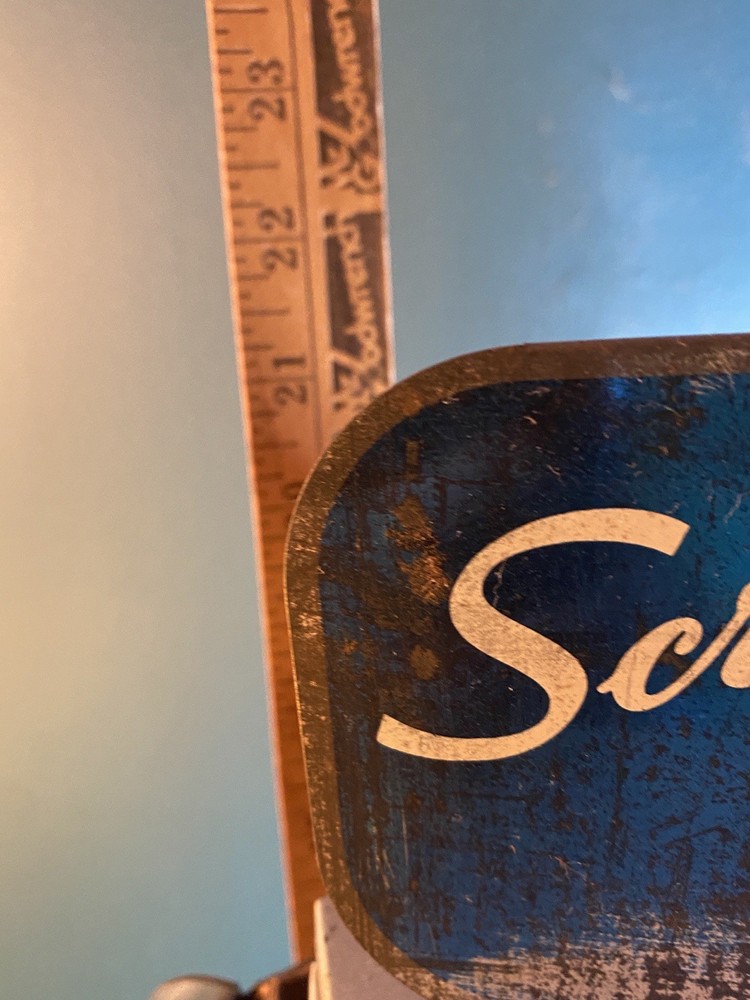 Vintage Scripto Service Station Rotating Counter Display Rustic
