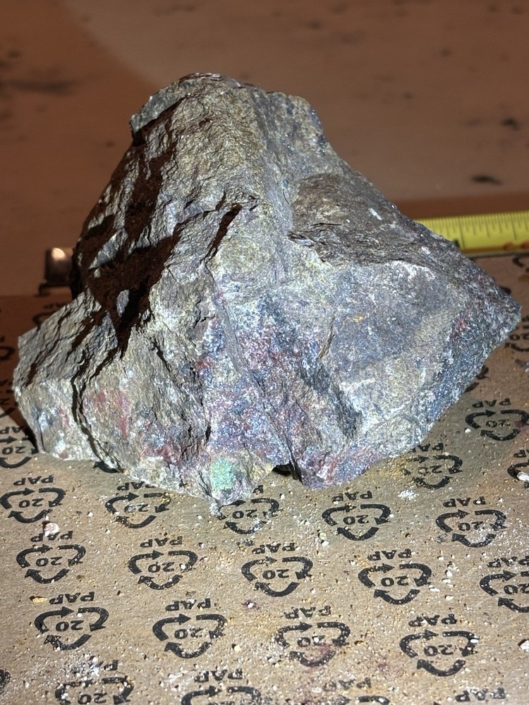 rich silver gold ore sample
