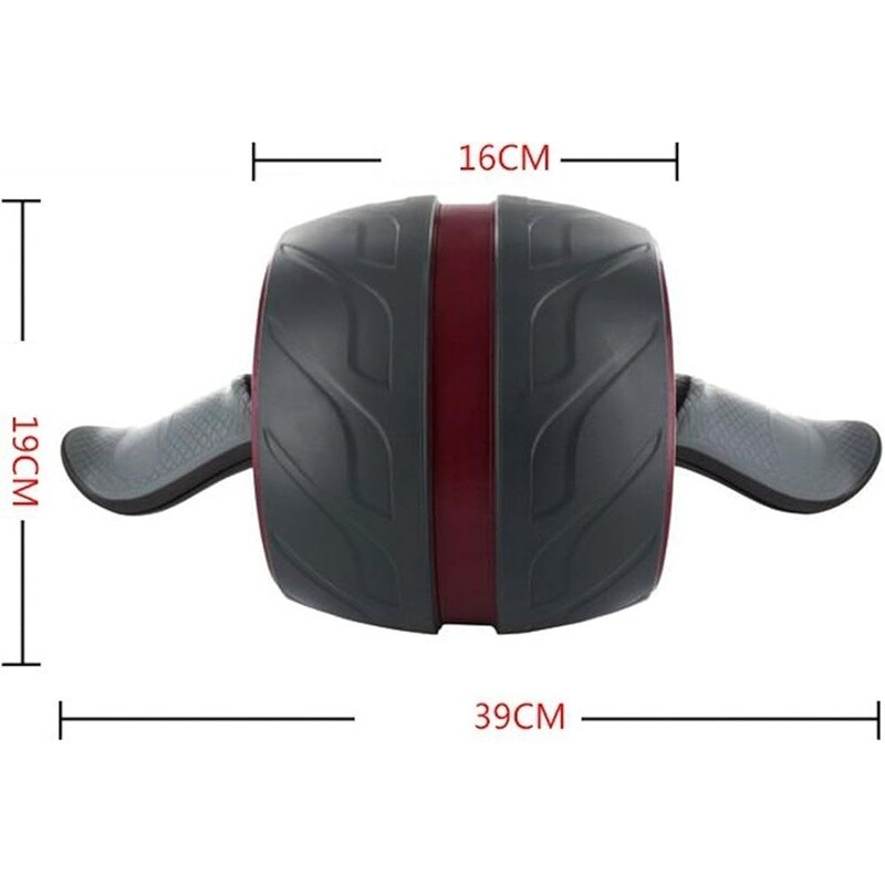 Ab Roller Wheel W/ Spring Resistance Ergonomic Handles Core Workout Equipment US
