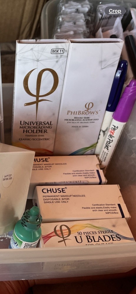 K.P. The Midas KP-1100 Permenant Makeup Tools & PhiBrows MICROBLADDING Tools