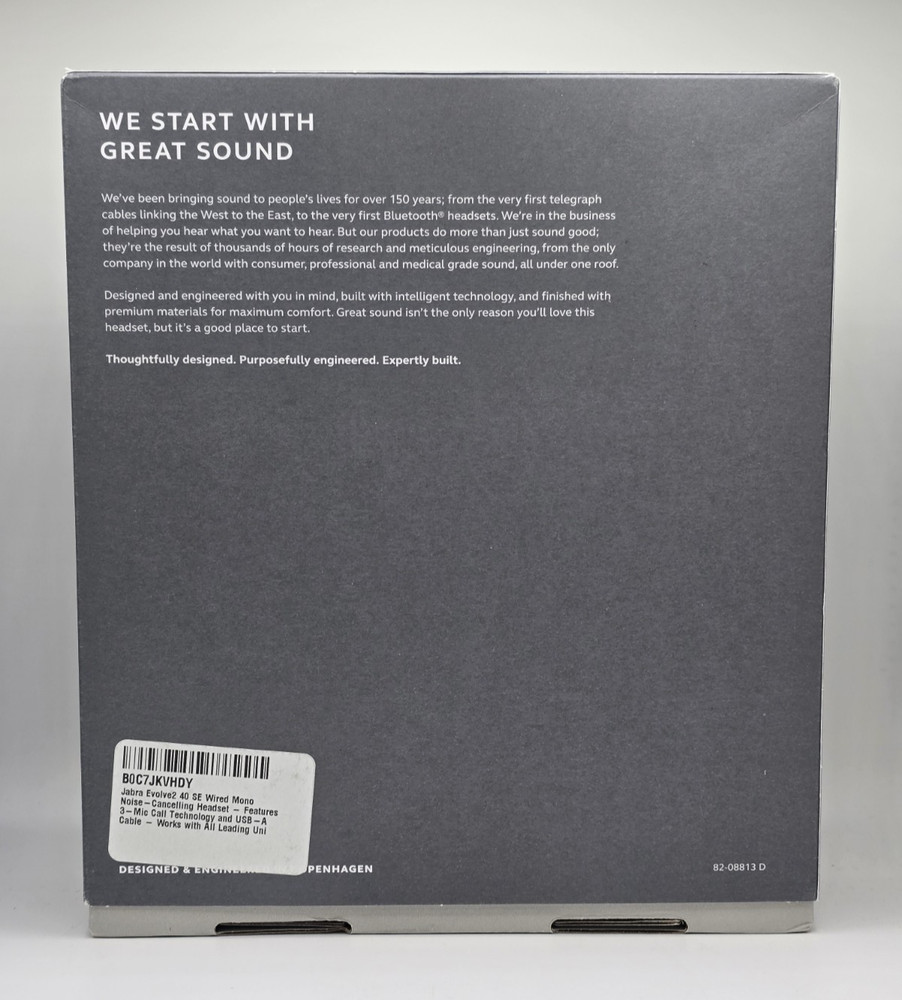 Jabra Evolve2 40 - USB-C MS Teams Mono - 24089-899-899