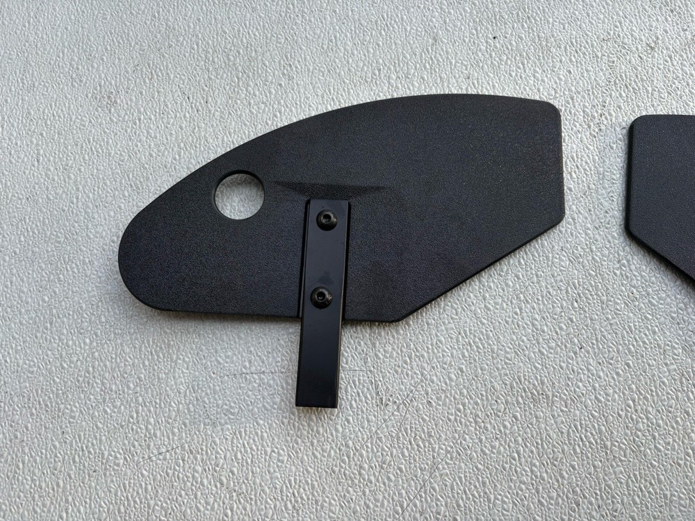 Quickie Wheelchair side guards with mounting brackets. Pair.