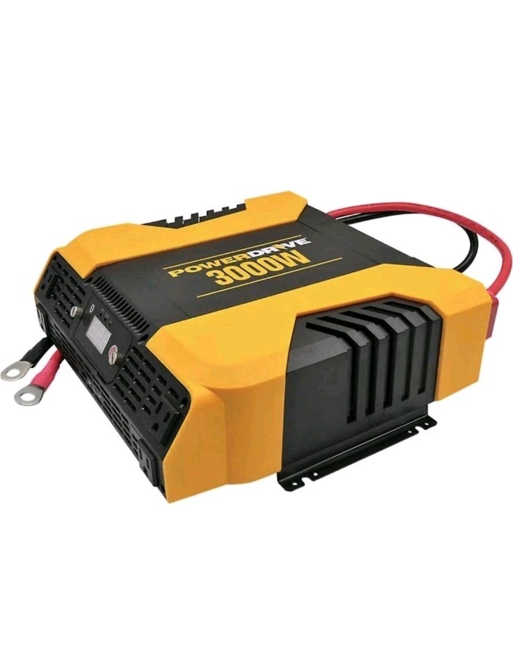 Powerdrive 3000W 4AC 2USB Power Inverter with Bluetooth