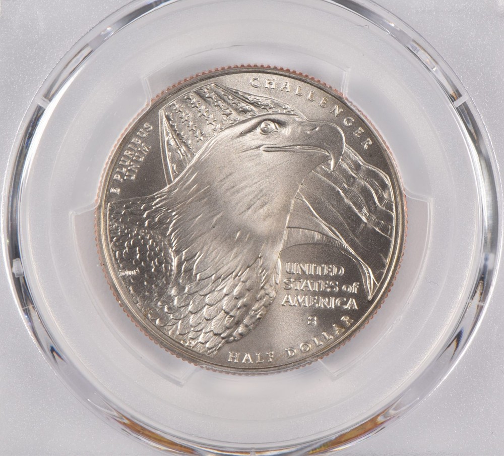 2008-S MS70 Bald Eagle Commemorative Half Dollar PCGS Blue Label