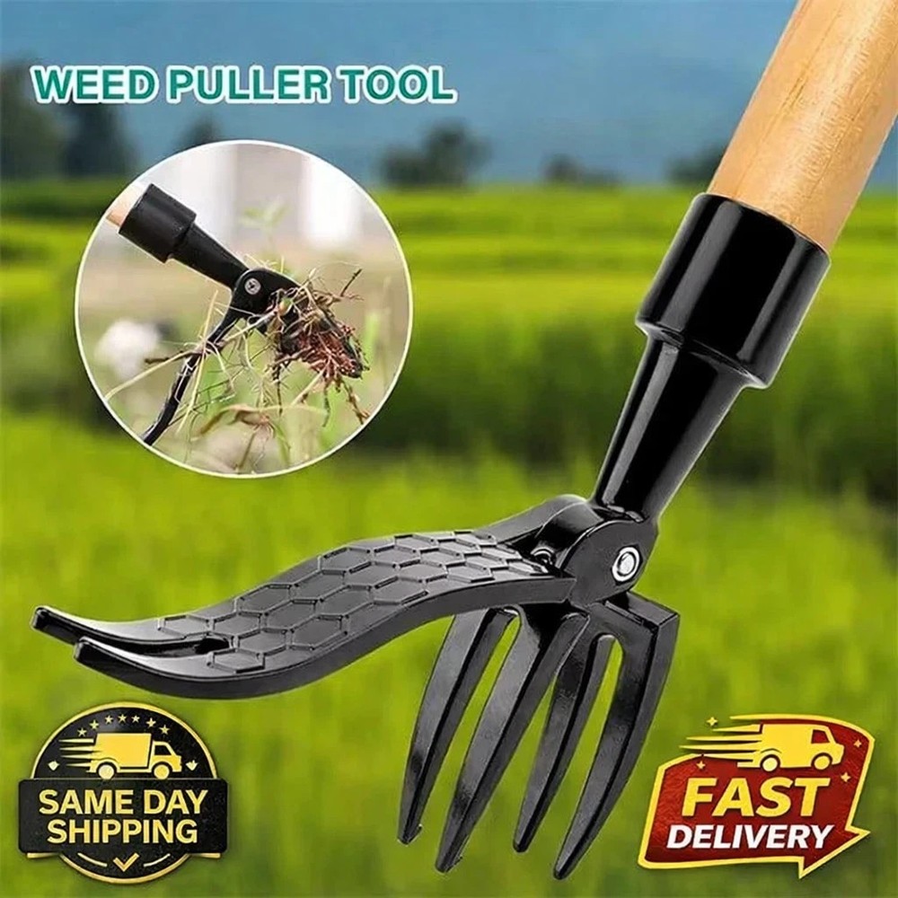 Manual Stand Up Weeder Puller Weed Claw Grass Root Remover Garden Tool Head