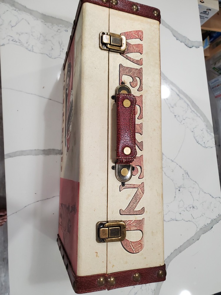 Cool Wood Trunk/suitcase. Vintage