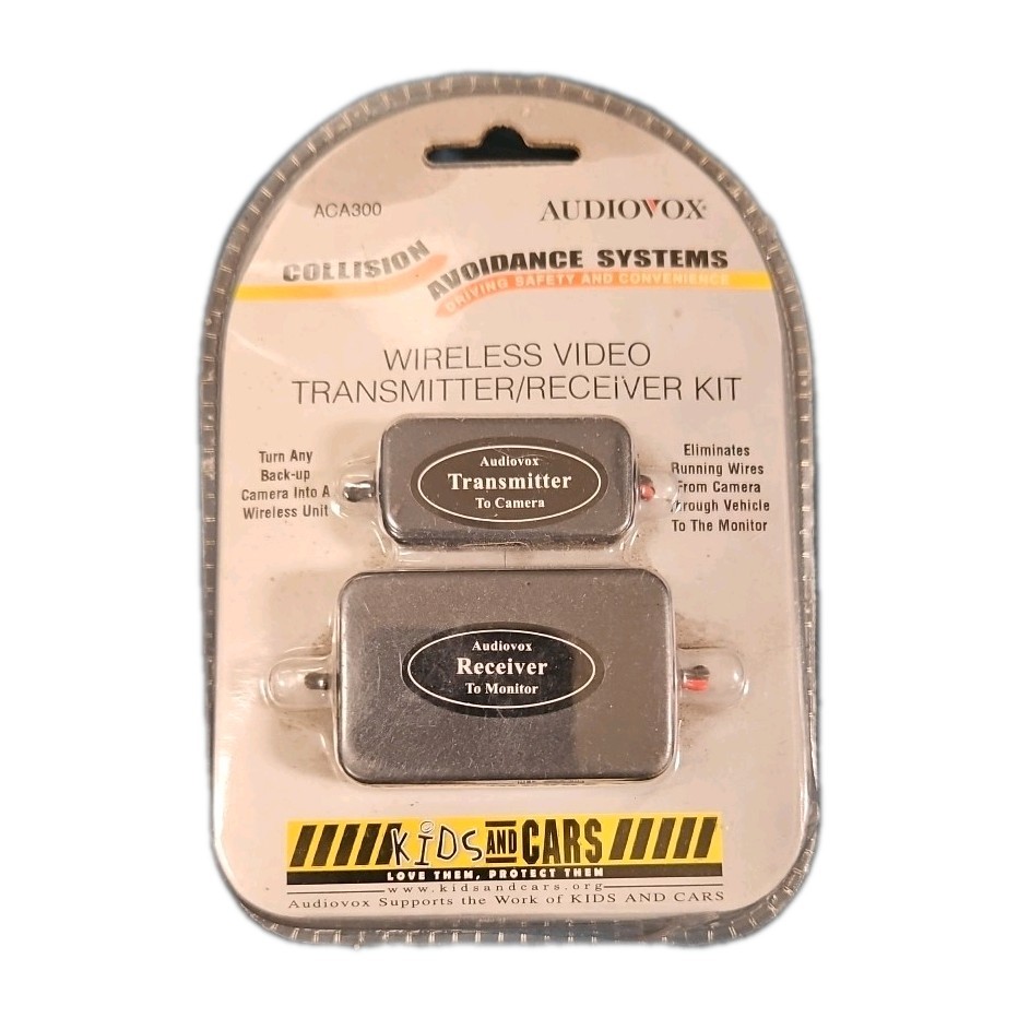 Audiobox Wireless video transmitter rehever kit collision avoidance system