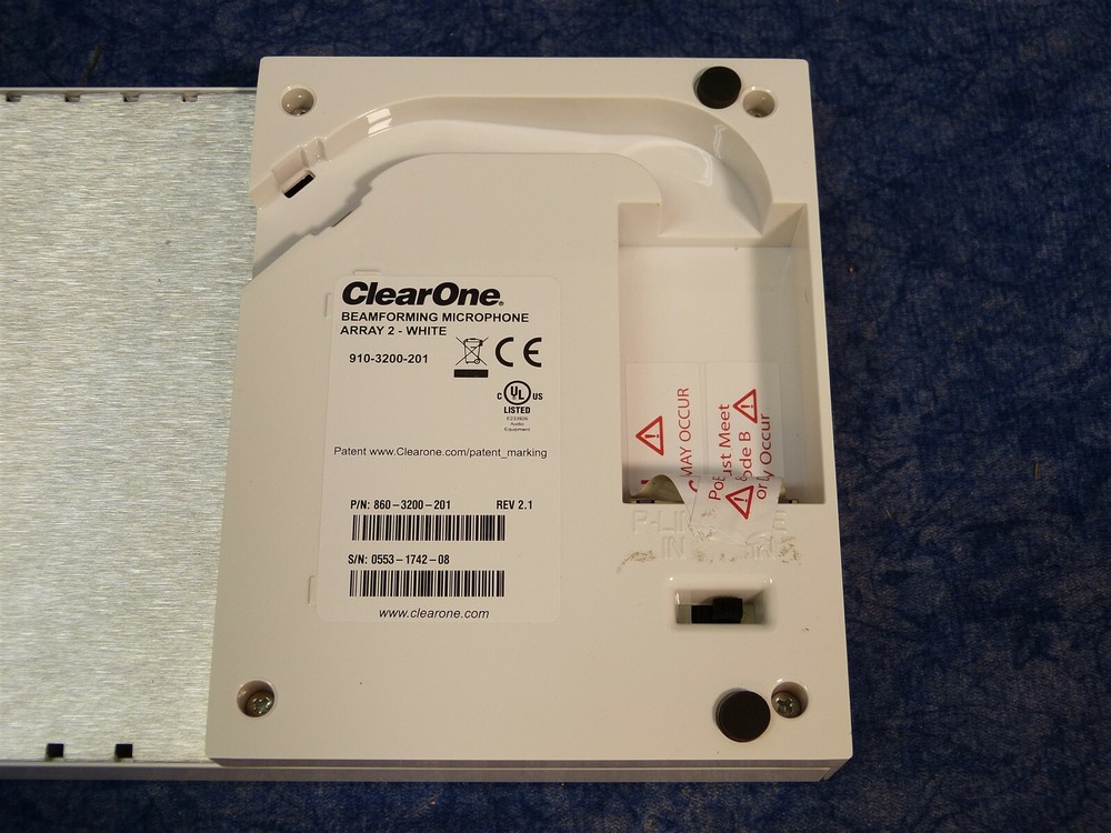 ClearOne 910-3200-201 REV 2.1 Beamforming Microphone Array 2 - White (Z2)