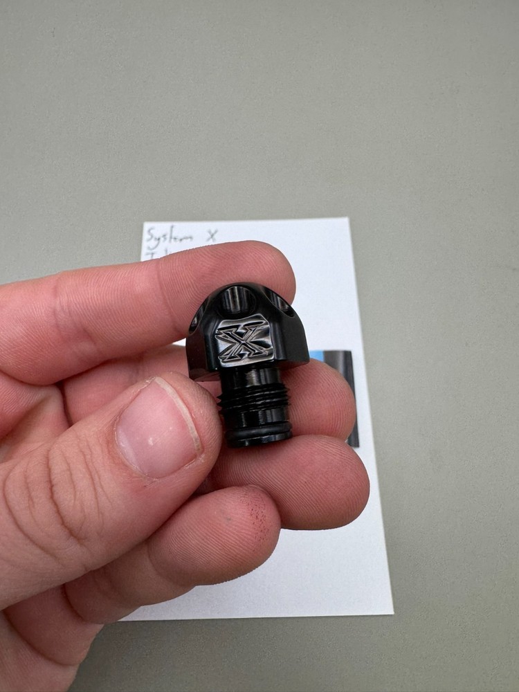 System X Intimidator Ram Cap-Gloss Black