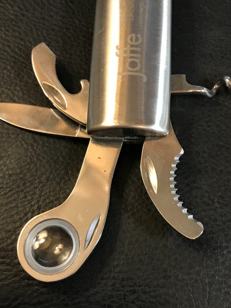 Advertising Wine Bottle Shaped Opener Corkscrew Knife Multi-Tool