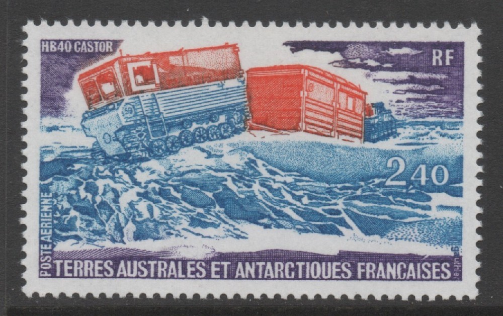 French Antarctic 1981 Antarctic Transport MUH