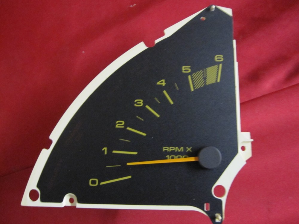 Corvette C4 dash cluster tachometer assembly 90 91