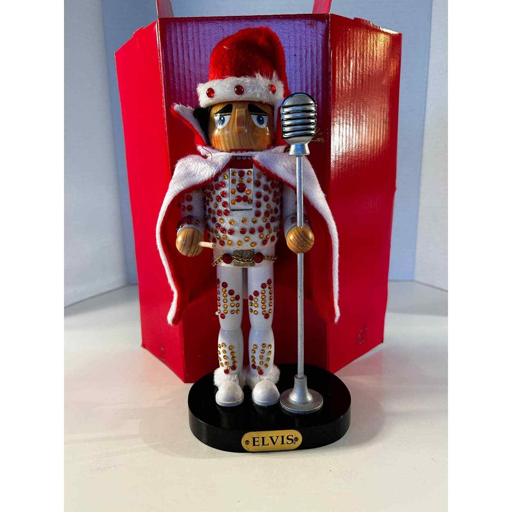 Elvis Presley 10" Christmas Nutcracker Designed by Kurt Adler