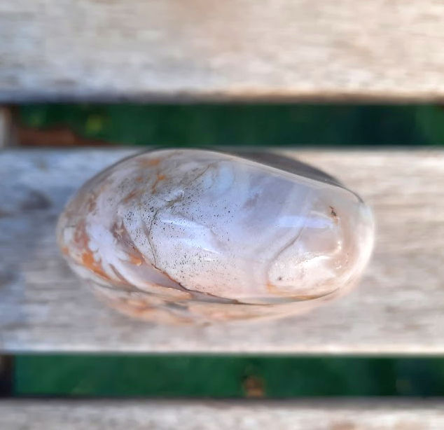 Flower Agate Pillar, Highest Potential, Positivity, Stress Relieving, Big Dreams
